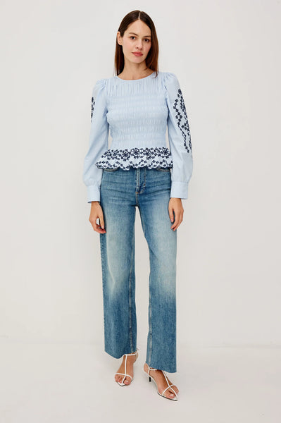 Tabi Top - Blue Bird