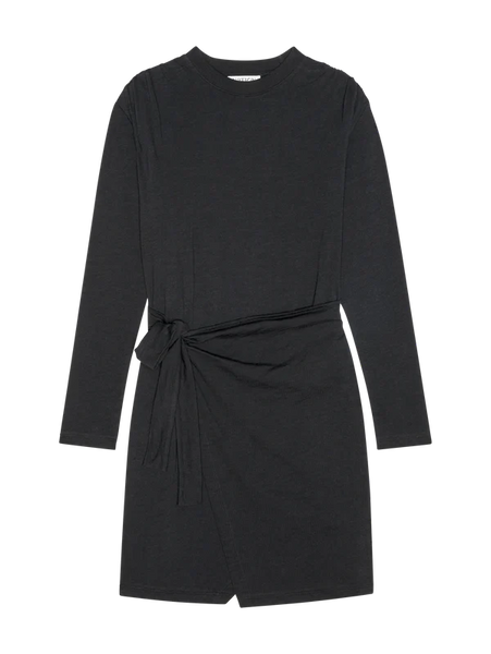 Taylor Wrap Dress - Jet Black