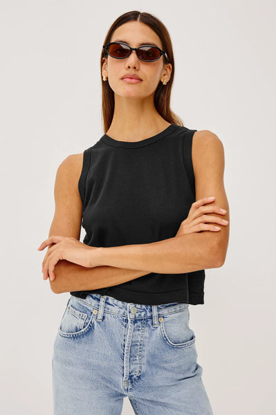Boxy Tank - Black