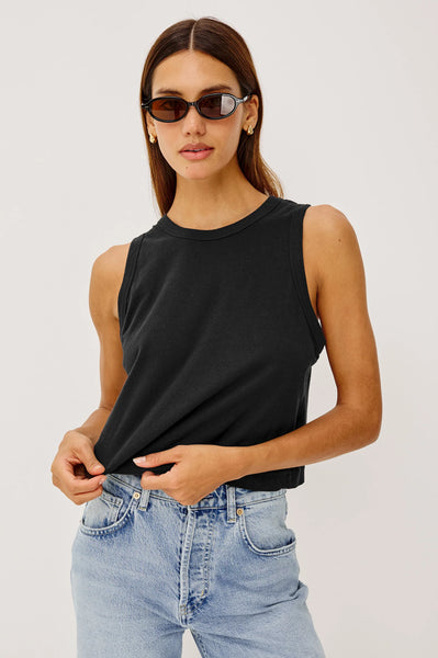Boxy Tank - Black