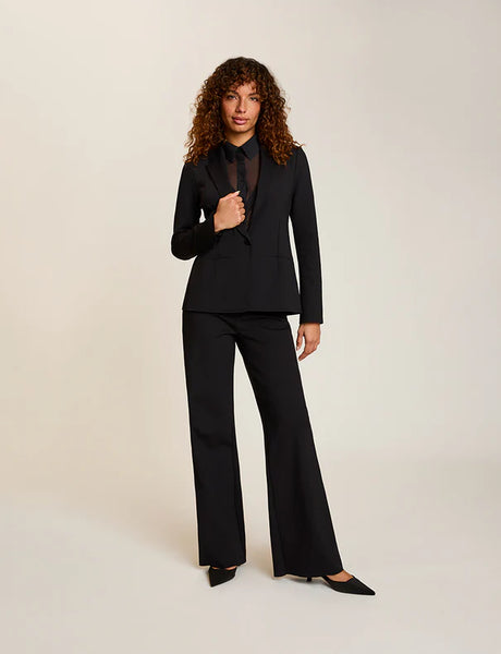 Mesh Button Down Shirt - Black