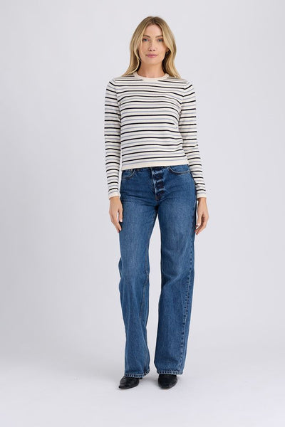 Beau Pullover - Cream Combo