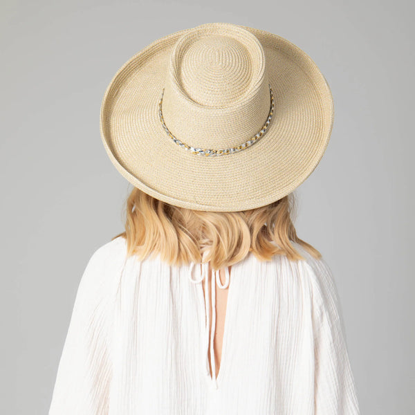 Sailor Gambler Hat - Silver
