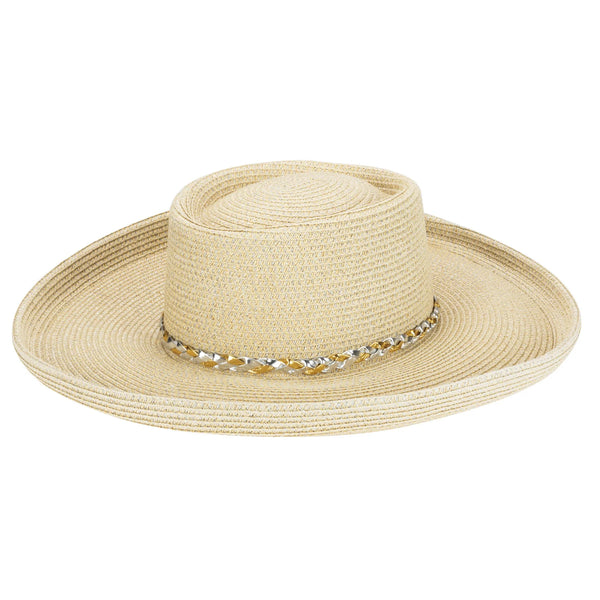 Sailor Gambler Hat - Silver