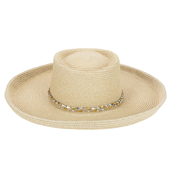Sailor Gambler Hat - Silver