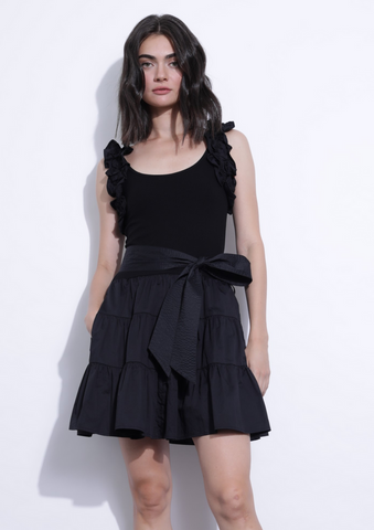 Rania Mini Dress - Black