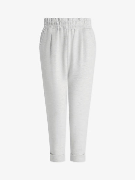 Rolled Cuff Pant 25" - Ivory Marl
