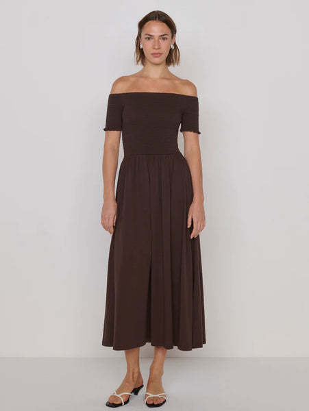 Vivian Dress - Cocoa