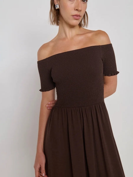 Vivian Dress - Cocoa