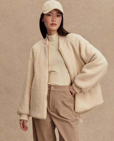 Serina Reversible Quilt Jacket - Sandshell