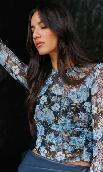Vivi Floral Floral Mesh - Peony Palette