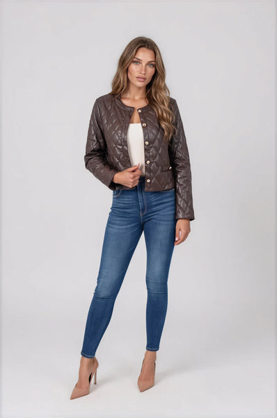 Colette Jacket - Brown