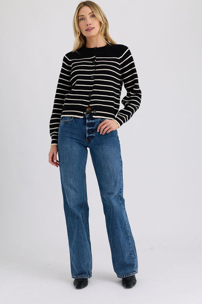 Hannah Cardigan - Black Combo