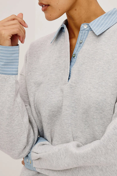 Zavier Sweatshirt - Heather Grey