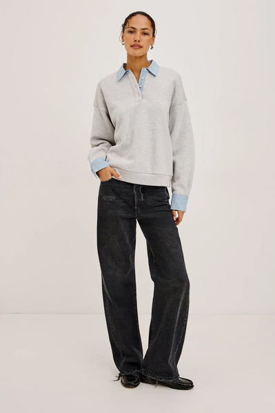 Zavier Sweatshirt - Heather Grey