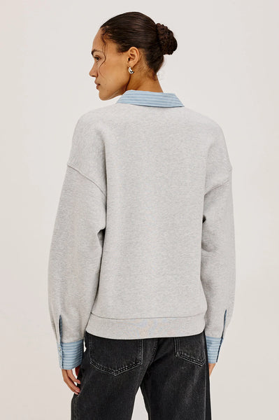 Zavier Sweatshirt - Heather Grey