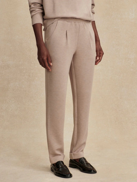 The Rolled Cuff Pant 28.5" - Taupe Marl