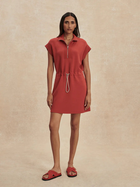 Avaya Half Zip Dress - Bossa Nova