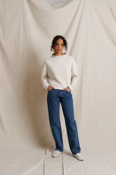 Arden French Terry Sweatshirt - Sugar