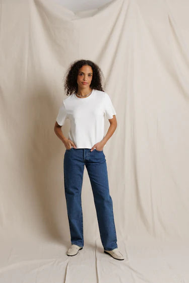 Atlas Crew Tee - White