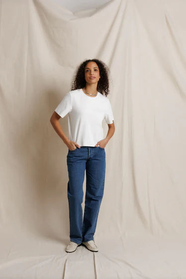 Atlas Crew Tee - White