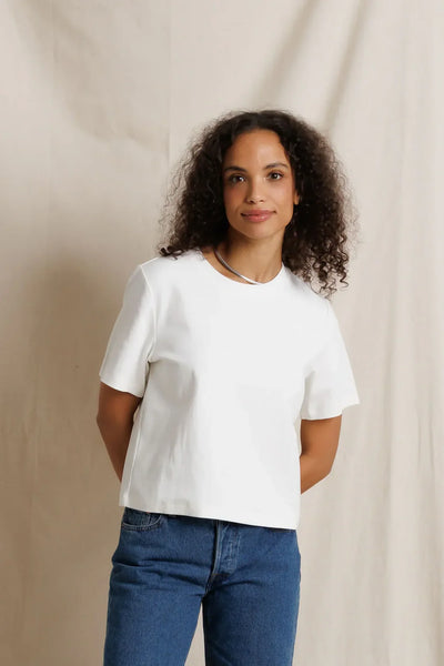 Atlas Crew Tee - White