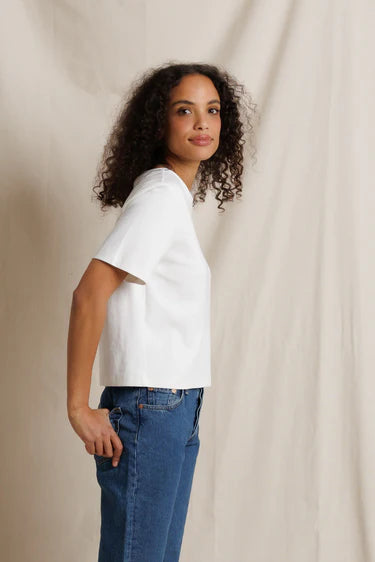 Atlas Crew Tee - White