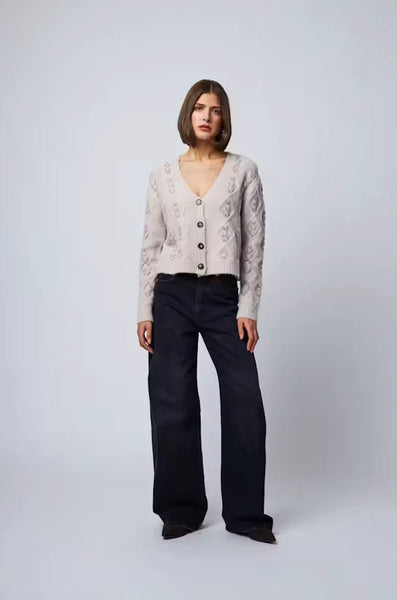 Effie Cardigan - Soft Fawn