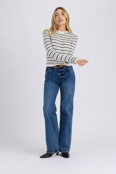 Beau Pullover - Cream Combo