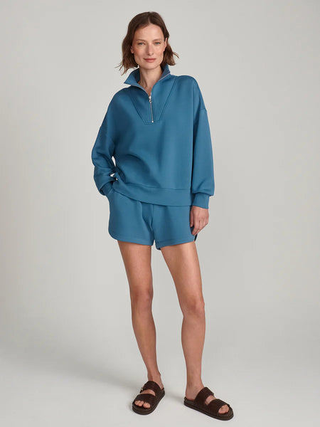Coulter High Rise Short 3.5 - Mallard Blue