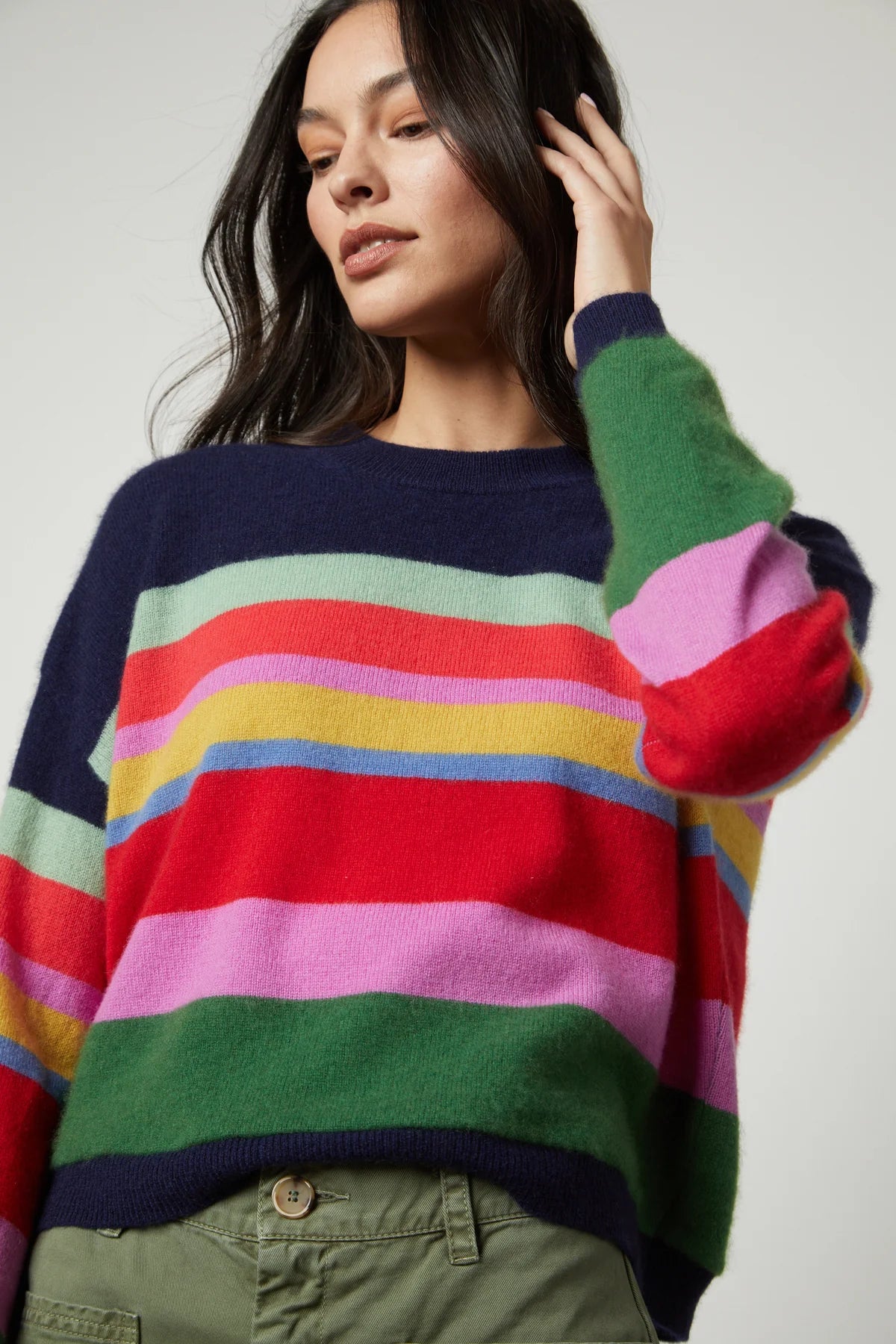Kacey Stripe Sweater - Multi