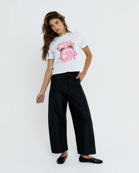Everyday Tee - Cin Cin - White