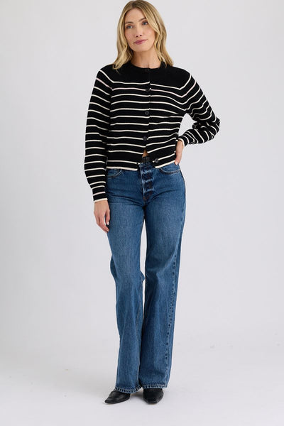 Hannah Cardigan - Black Combo