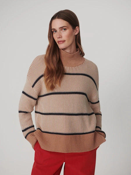 Holland Knit Sweater - Mid Tan