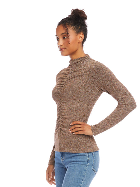 Ruched Front Top - Copper
