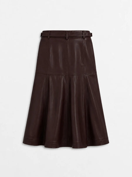 Longuette Skirt - Brown Huckleberry