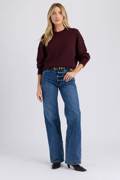 Lexi Pullover - Plum