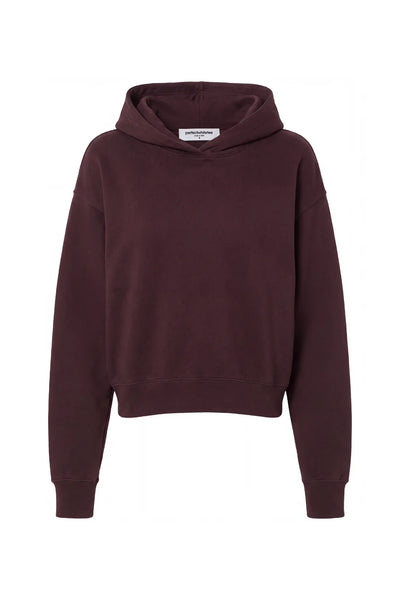 Heart Fleece Pullover Hoodie - Cherry Lacquer