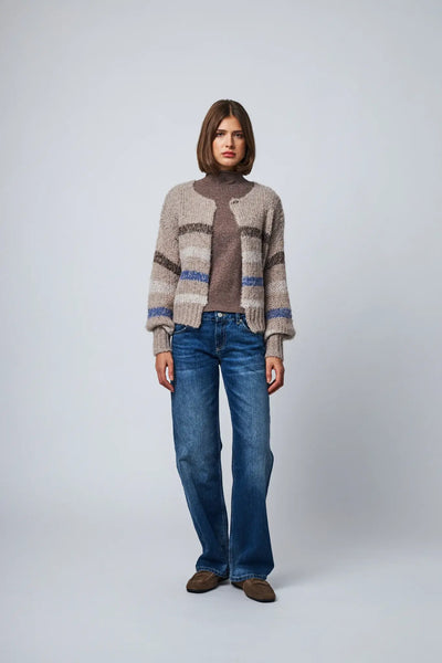 Georgiana Cardigan - Birch Forest
