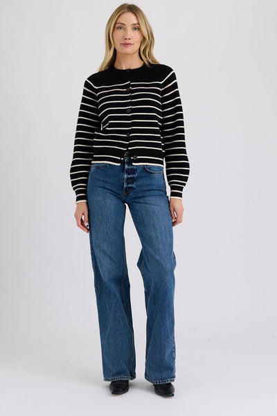 Hannah Cardigan - Black Combo