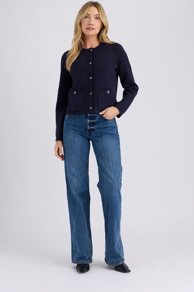 Myla Cardigan - Navy