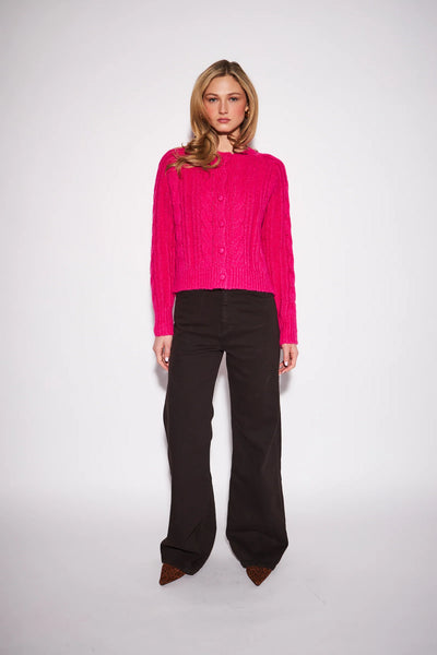 Blythe Cardigan - Carnation