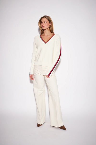 Truett Sweater - Ivory Derby