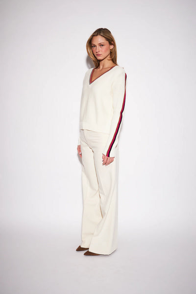 Truett Sweater - Ivory Derby