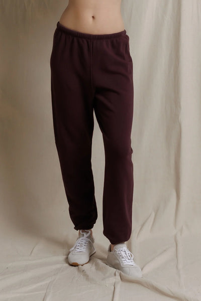 Johnny Easy Sweatpant - Cherry Lacquer