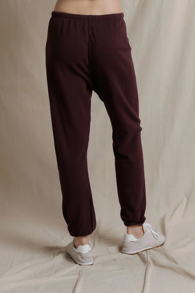 Johnny Easy Sweatpant - Cherry Lacquer
