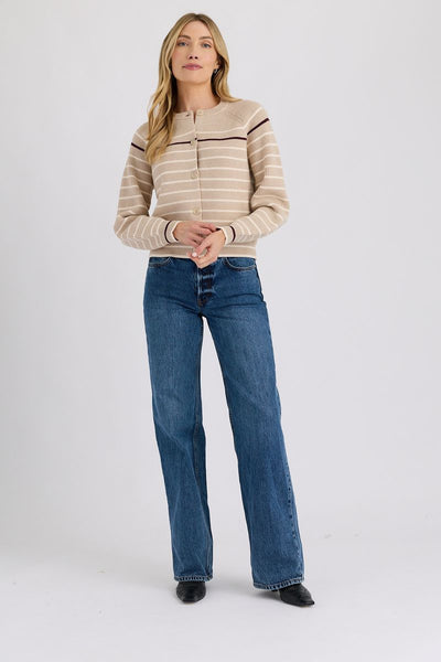 Hannah Cardigan - Dune Combo