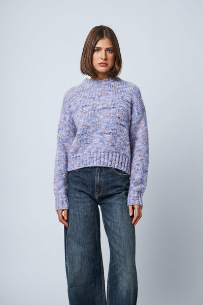 Hattie Sweater - Violet Fog