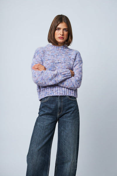 Hattie Sweater - Violet Fog