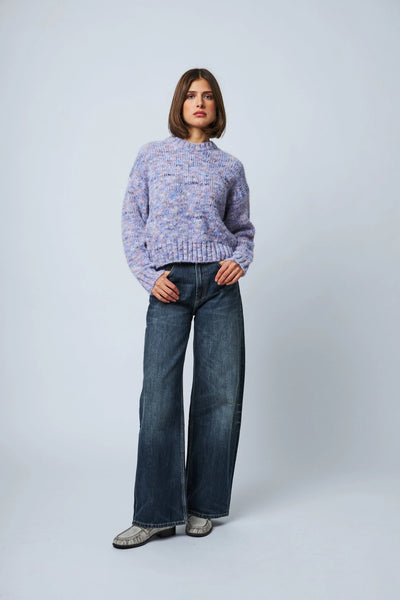 Hattie Sweater - Violet Fog